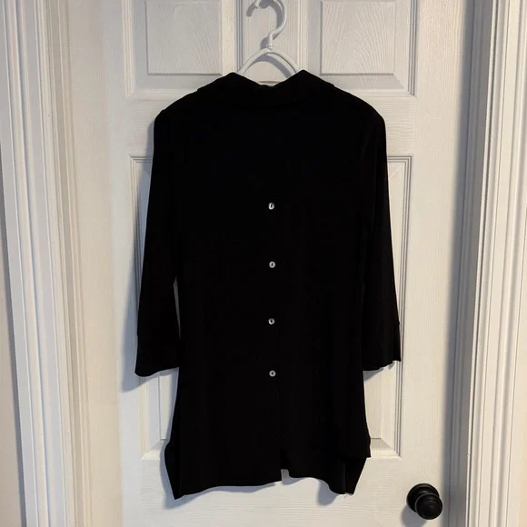 Joseph Ribkoff Button-Front Women's Top - Picture 3 of 4